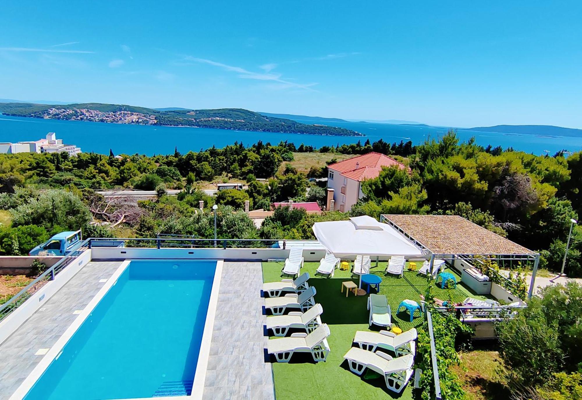 Villa Confido Luxury Apartment 01 Donji Seget Zewnętrze zdjęcie